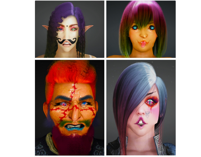 Illustration for article titled The Ugliest Characters of Black Desert Online